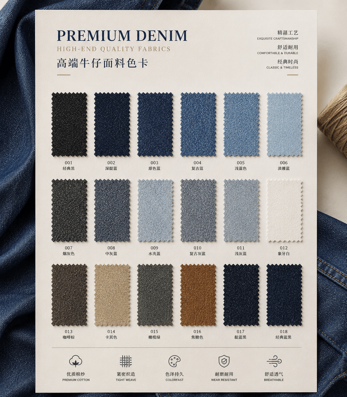 Fabric samples