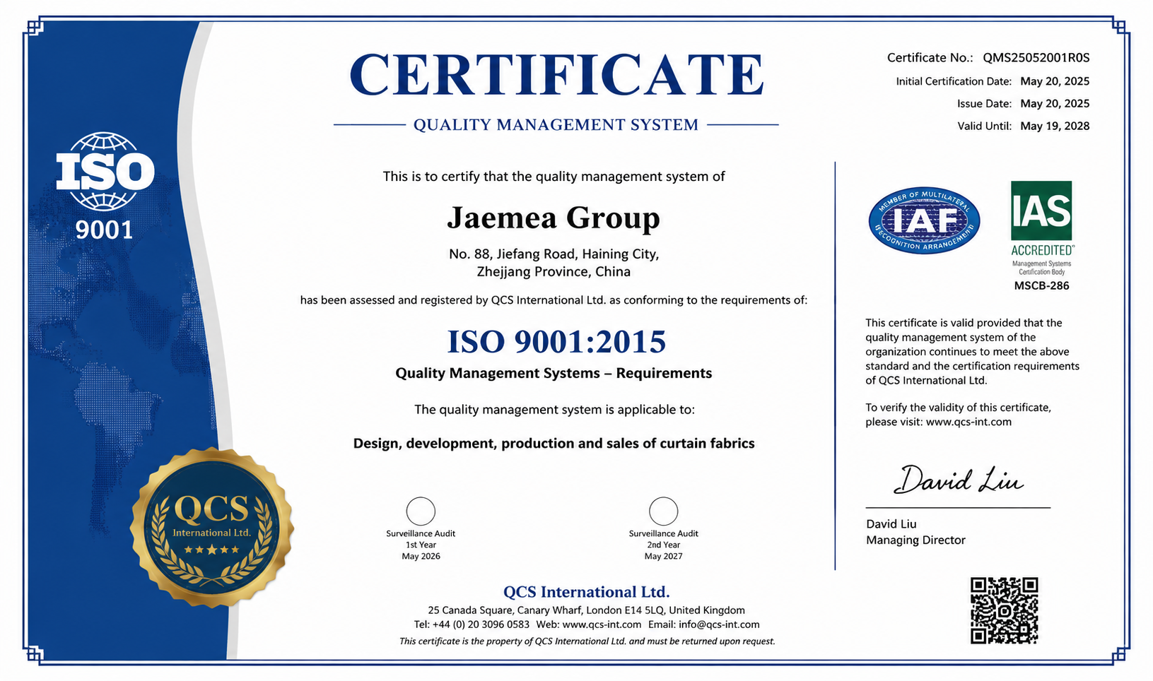 Certificate 2