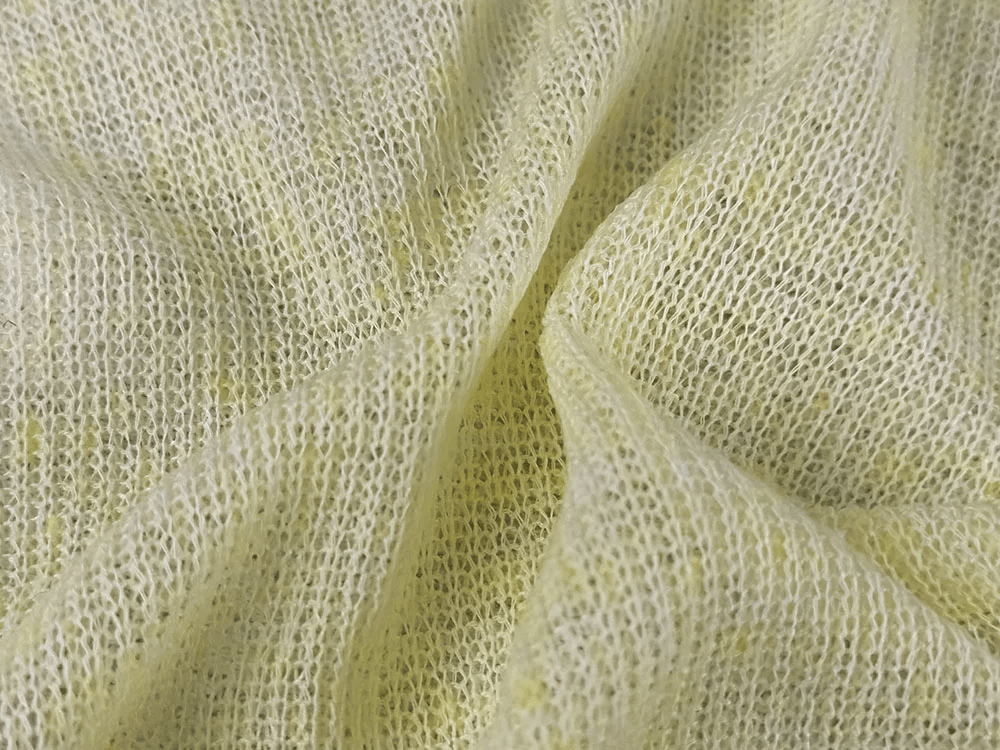 140gsm 5%Linen 95%Polyester Rib Knit Fabric